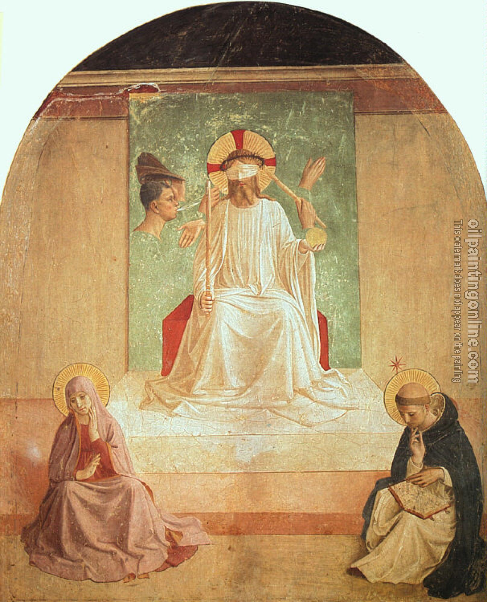 Angelico, Fra - The Mocking of Christ (with Benozzo Gozzoli)